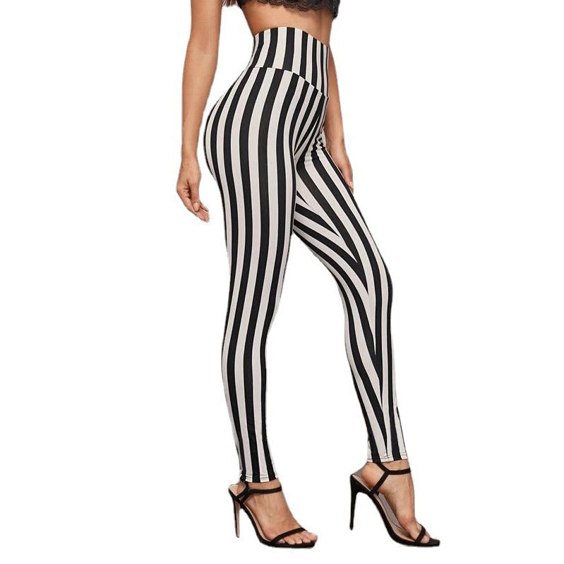 Stripe Silhouette Legging